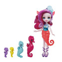 Royal Enchantimals OCEAN KINGDOM SEDDA SEAHORSE FAMILY nukud