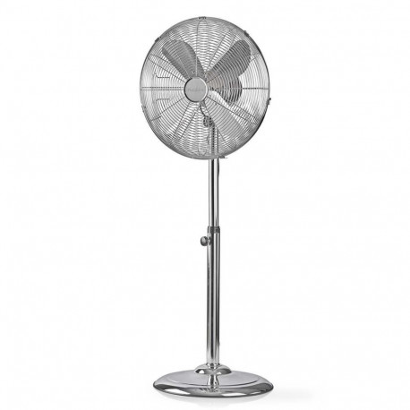 Standing Fan Nedis 50W Chrome