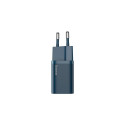 Baseus Super Si Power laadija USB-C to Lightning kaabliga 20W sinine