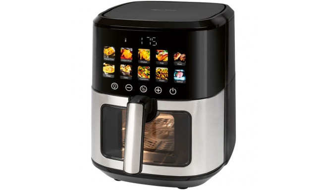 ProfiCook PC-FR 1286 H fryer Single 6.5 L Stand-alone 1700 W Hot air fryer Black, Stainless steel