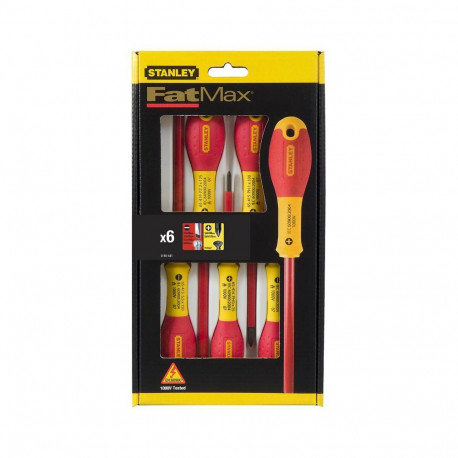 Stanley FATMAX 6 piece Insulated Slotted Phillips set