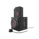 GENESIS Helium 610BT speaker set 60 W PC/Laptop Black, Red 2.1 channels 2-way 30 W Bluetooth