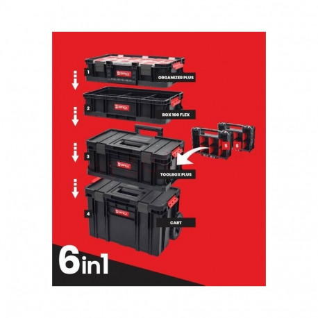 QBRICK SYSTEM TWO 6-ühes komplekt 535 x 390 x 820