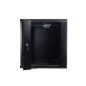 Digitus DN-WU19 12U/450/B seinakinnitusega must rack-kapp