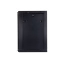 Digitus DN-WU19 12U/450/B seinakinnitusega must rack-kapp