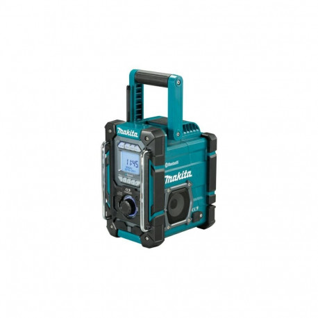 Makita raadio DMR300 12/14.4/18V Bluetoothi, USB ja AUX-iga, laadijaga
