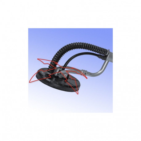 DEDRA DED7748 kaasaskantav lihvmasin kipsplaadi lihvmasin 2000 p/min must, sinine, hall 710 W