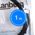Lanberg USB-kaabel 1m 3.0 USB A must Lanberg USB-kaabel 1m 3.0 USB A must