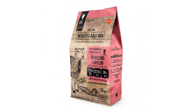 WIEJSKA ZAGRODA lamb krilliga kuiv kassitoit 400g