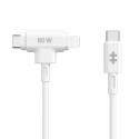 HYPER HyperJuice USB cable USB 2.0 1.5 m USB C USB C/Lightning White