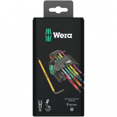 WERA Torx 9-osaline komplekt