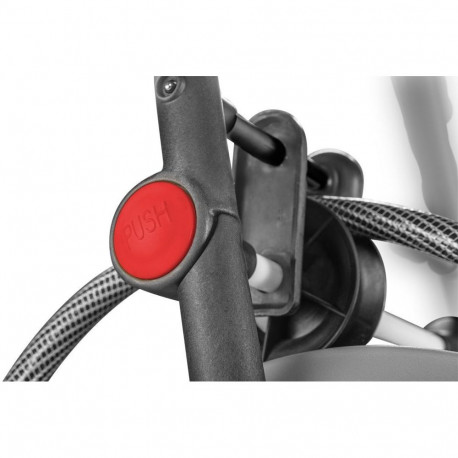 Garden hose reel, metal, for up to 60m of 1/2" hos