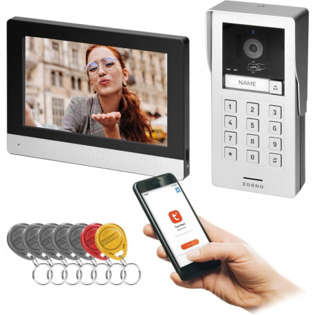 2-juhtmeline video uksefon ORNO OR-VID-MA-1080/B