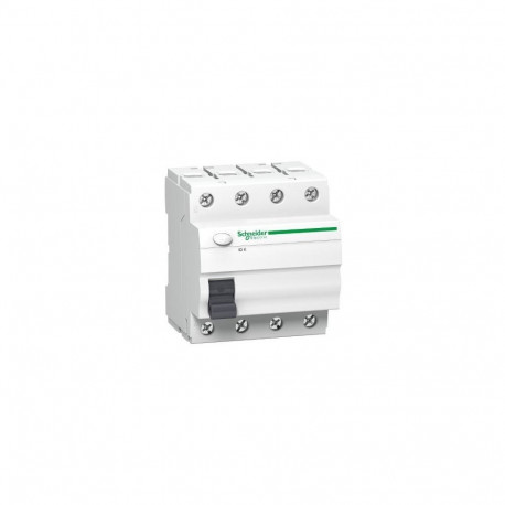 Residual Current Circuit Breaker K60 25A 4 Pole 30mA Type AC A9Z05425, Schneider