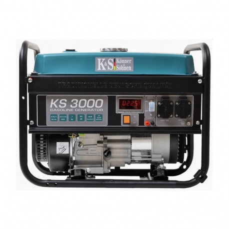 KÖNNER & SÖHNEN bensiinigeneraator 2.6kW 230V KS 3000
