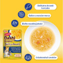 Inaba Cat Dashi Delights siidine puljong kana tuunikala ja kammkarbiga - kassimaius - 40g