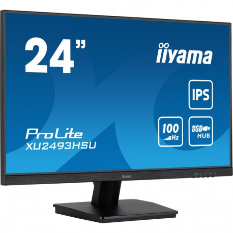 iiyama ProLite XU2493HSU-B7 arvutimonitor 60.5 cm (23.8") 1920 x 1080 pikslit Full HD LED must
