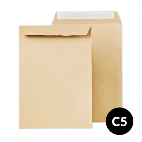 BSTECH C5 HK brown office envelopes (format C5 WW 162 x 229 mm) 500 pieces