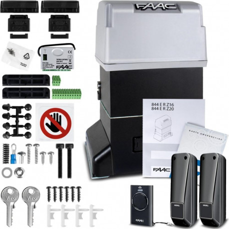 FAAC 844 set for sliding gates up to 1800kg