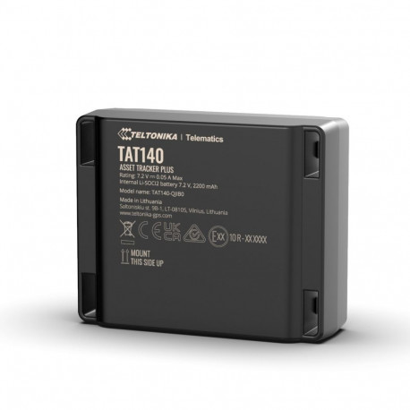 Teltonika TAT140 | GPS Tracker | 4G LTE Cat 1, Bluetooth 4.2, IP68, Micro SIM