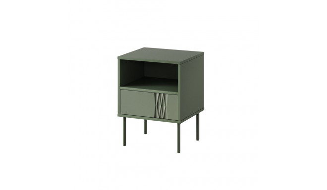 Cama öökapp 2 tk. TRESSE 44x40x53 matt roheline