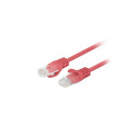 Lanberg patchcord cat.6 UTP 0,25 m punane 10-pack Lanberg patchcord cat.6 UTP 0,25 m punane 10-pack