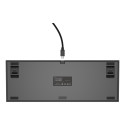 GENESIS Thor 404 TKL klaviatuur mängimiseks USB QWERTY US English must