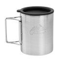 Helikon Thermal mug with lid 250 ml Silver, Black
