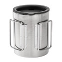 Helikon Thermal mug with lid 250 ml Silver, Black
