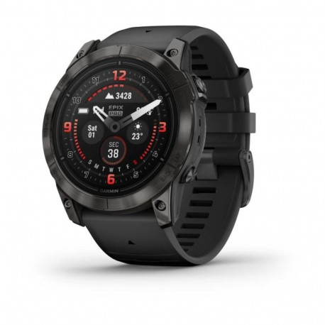 Garmin EPIX PRO g2 51mm safiir süsinikhall DLC titaan must
