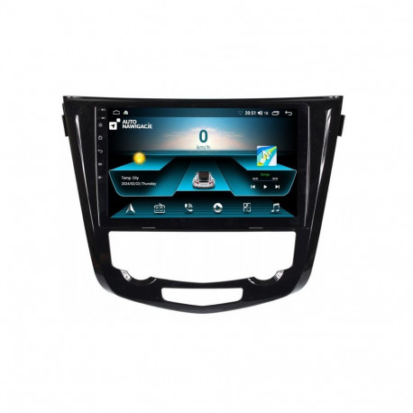 RADIO NAVIGATION GPS NISSAN QASHQAI X-TRAIL 2014+ ANDROID automatic climate control