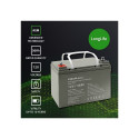 Qoltec  Akumulator AGM | 12V | 36Ah | Bezobsługowy | Wydajny | LongLife | do UPS, skutera