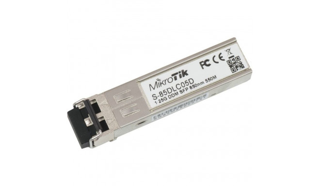 Mikrotik S-85DLC05D network transceiver module 1250 Mbit/s SFP 850 nm