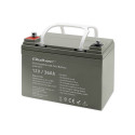 Qoltec  Akumulator AGM | 12V | 36Ah | Bezobsługowy | Wydajny | LongLife | do UPS, skutera