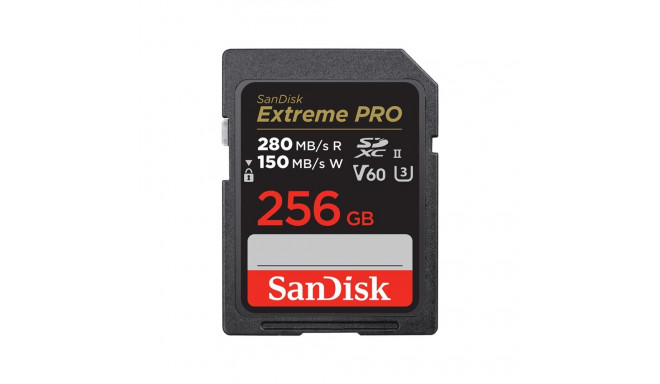 SanDisk SDSDXEP-256G-GN4IN mälukaart 256 GB SDXC UHS-II Class 10