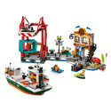 LEGO CITY 60422 mereäärne sadam kaubalaevaga