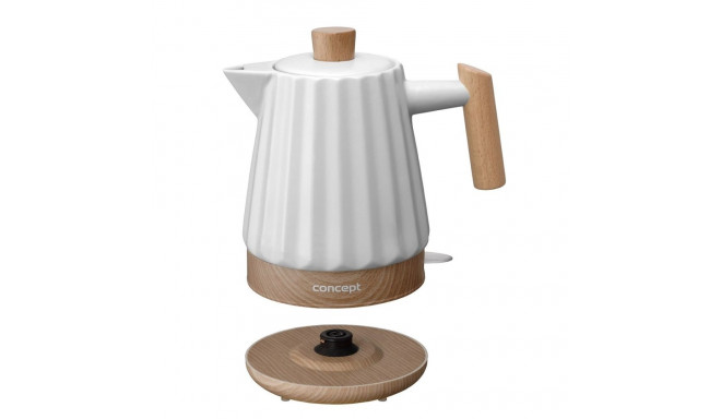 Concept RK0090 Ceramic electric kettle 1.5 l White
