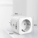 GreenBlue WiFi kaugjuhitav pistik, Android/iOS/Alexa/Google Home, energiatarve, taimer, max 3680W, t