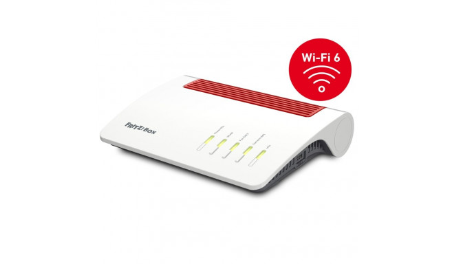 Box 7590 AX juhtmevaba ruuter gigabit ethernet kahekanaliline (2.4 GHz / 5 GHz) valge