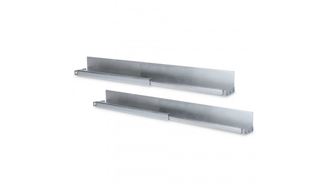 L-shaped mounting rails for server cabinets 19"