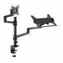 Gembird MA-DA-04 monitor mount / stand 81.3 cm (32") Desk Black