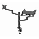 Gembird MA-DA-04 monitor mount / stand 81.3 cm (32") Desk Black