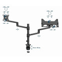 Gembird MA-DA-04 monitori kinnitus / alus 81,3 cm (32") lauamust