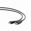 Gembird CC-DP-HDMI-5M video cable adapter HDMI + 3.5mm VGA (D-Sub) Black