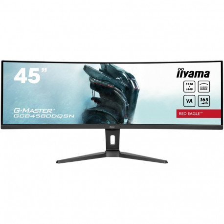 iiyama G-MASTER RED EAGLE kumer arvutimonitor 113 cm (44,5") 5120 x 1440 pikslit Dual QHD LED must