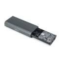 DIGITUS USB M.2 NVMe kloonimisjaam, SSD, 20 Gbit/s tööriistavabalt