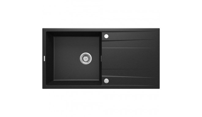 1-bowl granite sink with drainer