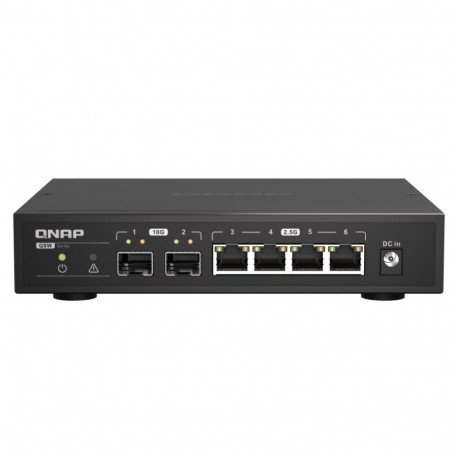 QNAP QSW-2104-2S network switch Unmanaged 2.5G Ethernet Black