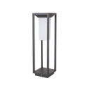 Słupek Ogrodowy Solarny V-TAC 4W LED SAMSUNG CHIP Szary 2-funkcje IP65 VT-66-N 3000K 280lm 3 Lata Gw