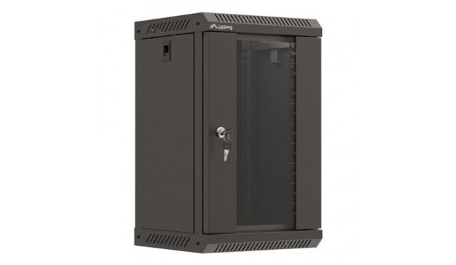 Lanberg WF11-3309-10B seinapealne rack-kapp 9U must